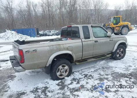 2000 Nissan Frontier Se-V6/Xe-V6 из США, поврежденный, VIN 1N6ED26Y8YC378075
